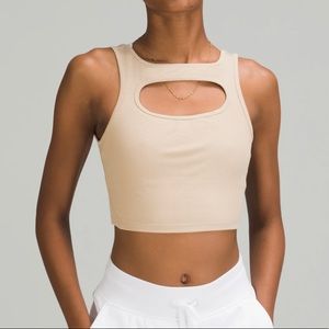 Lululemon La Front cut-out tank